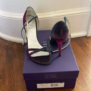 Stuart weitzman size 7 livia strappy heel